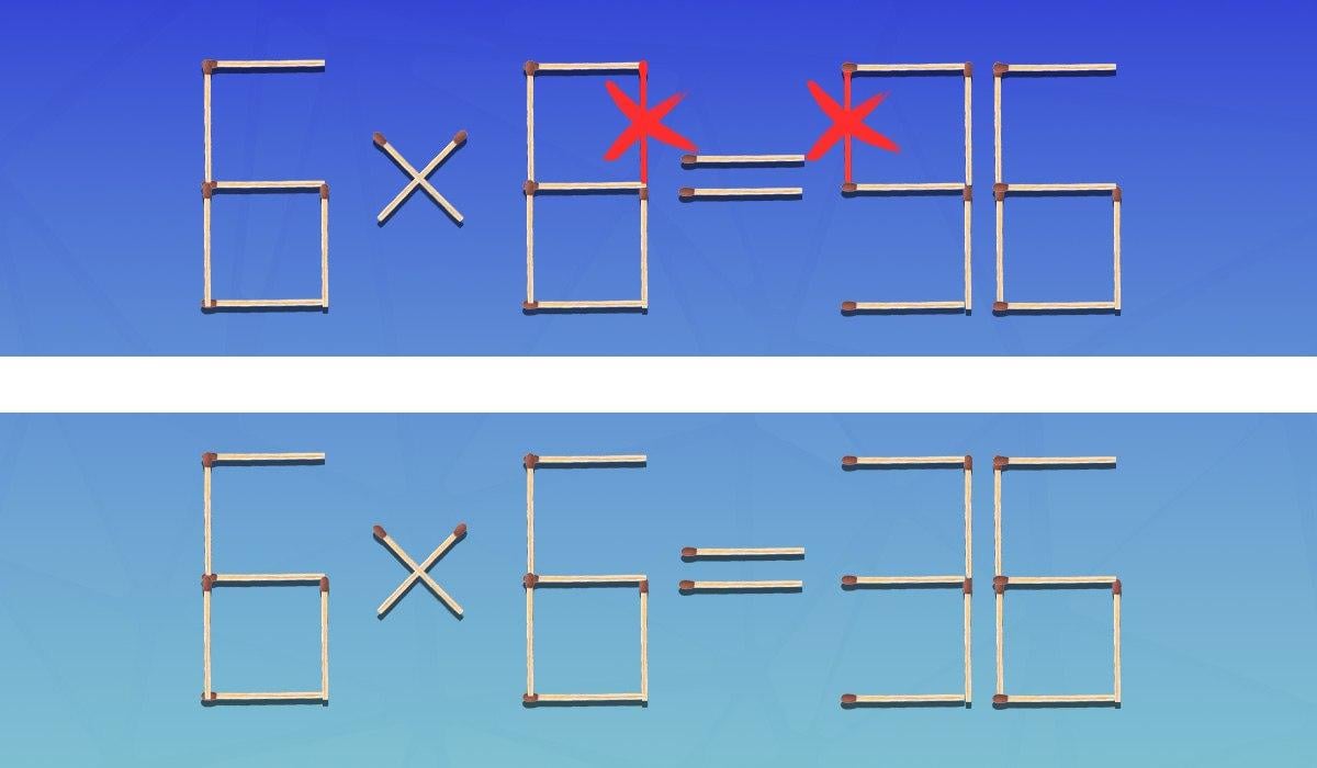 Teste rápido de QI: é necessário retirar d correspondências para que a igdade se torne correta