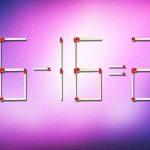 É preciso riscar 2 correspondências para que a igdade seja